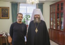 Митрополит Тамбовский и Рассказовский Феодосий встретился с Дмитрием Певцовым